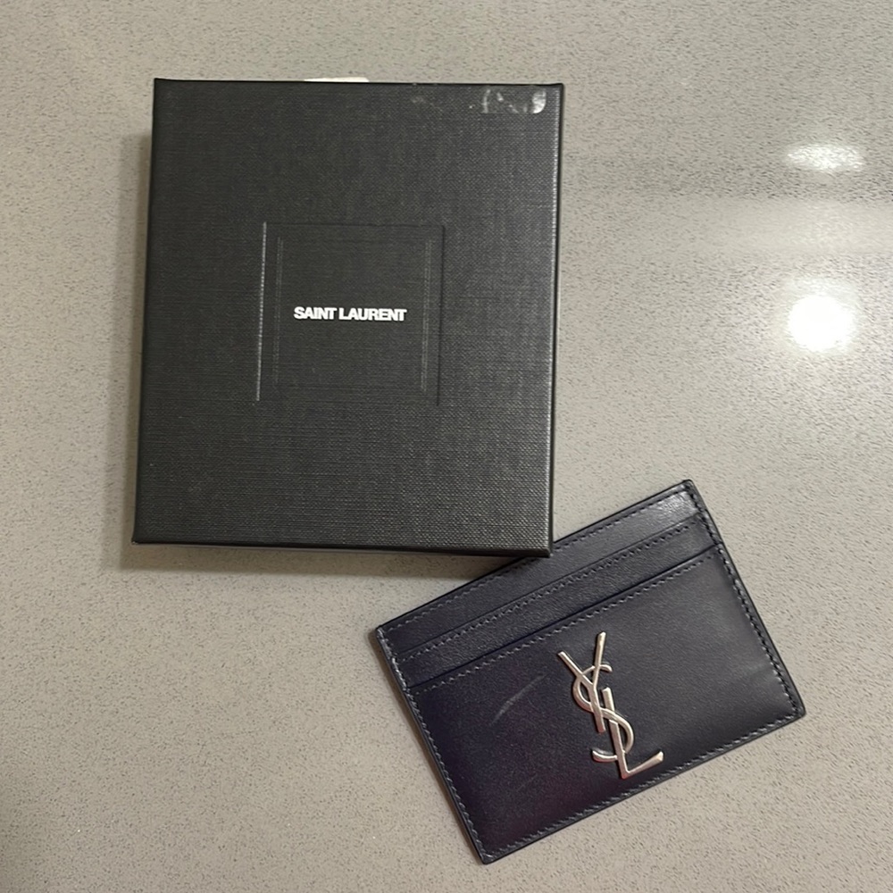 YSL card holder